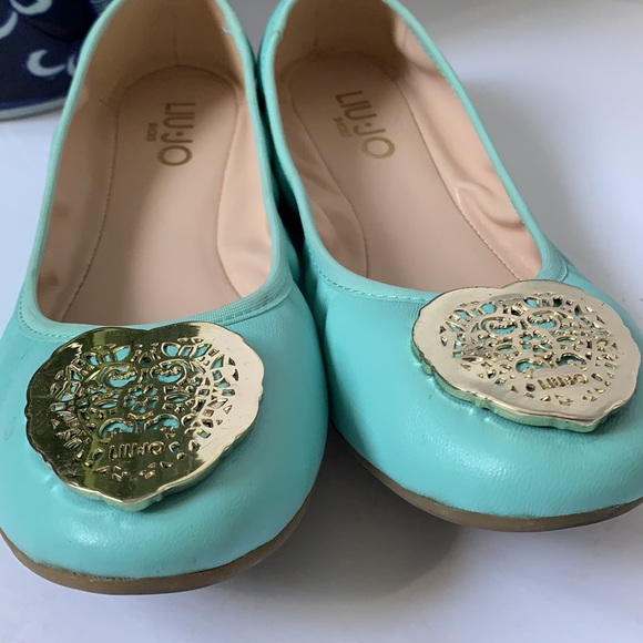 Liu Jo Italian ballet flats size 37 or 7US - Picture 4 of 7